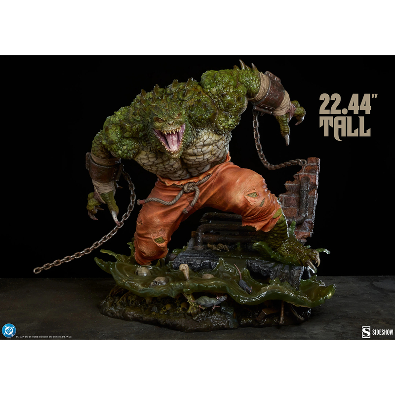Sideshow 57cm Dc Comics Villain Killer Croc 300914 Taking Pre-Orders