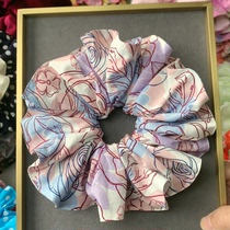 Ning Mengs handmade large line flower edged sausage ring non-returnable and non-exchangeable