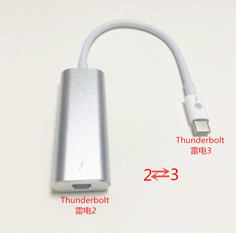 Thunderbolt 3 to Thunderbolt 2 Converter Usb-C/Thunderbolt Thunderbolt to Lightning Converter for Apple Ios