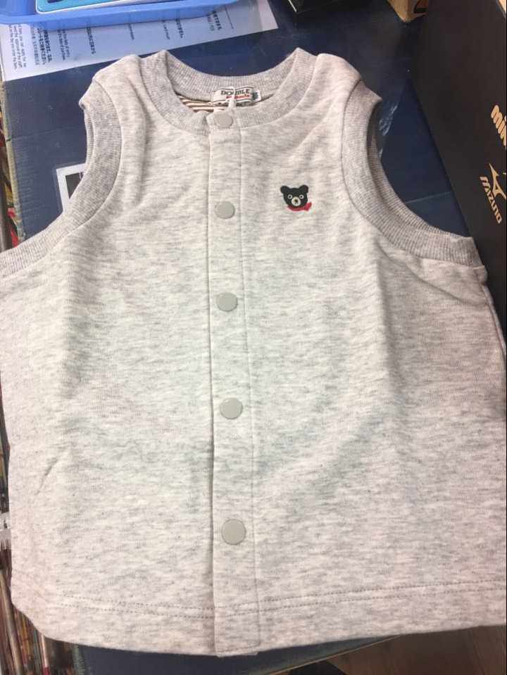 mikihouse New 7 Black Bear Cotton Markra Japan 60-5702-732