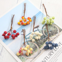 Simulation flower wreath material Yongsheng ZaKKa multi-color fruit blueberry ancient costume headdress hand-made material