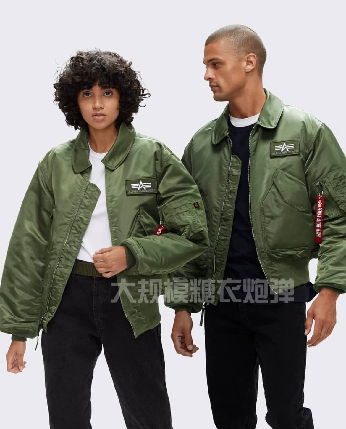 Alpha alpha classic flight jacket cwu45P cotton jacket
