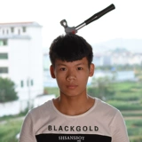 Новинка в ножевых ножницах, заправляя реквизит, творческое зло, страшное, шутка целого человека, игрушка для молотка