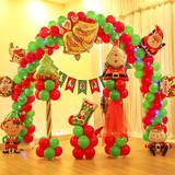 Рождественский декор, воздушный шар для вечеринки, кукла