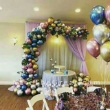 Композиция из воздушных шаров на день рождения, посылка с лесными животными и динозаврами, тема для детей, украшение для первого года вечеринки для маленьких мальчиков, комната