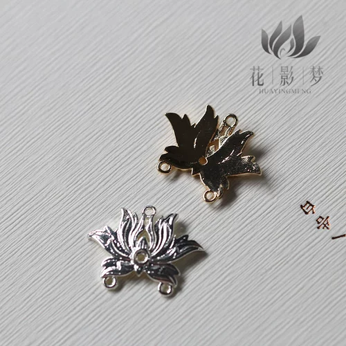 Латунная медная подвеска, серьги с кисточками, китайская шпилька, аксессуар для волос, аксессуары