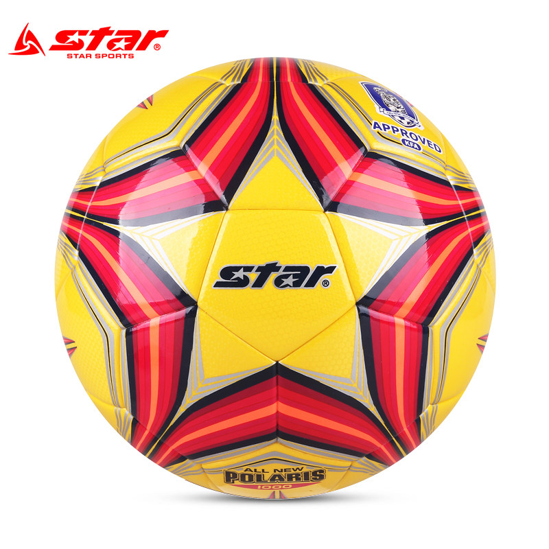 Star Shida Football Super Slim Fever Packs Hand-stitched Football Adult Standard Training Match 5 Soccer SB375