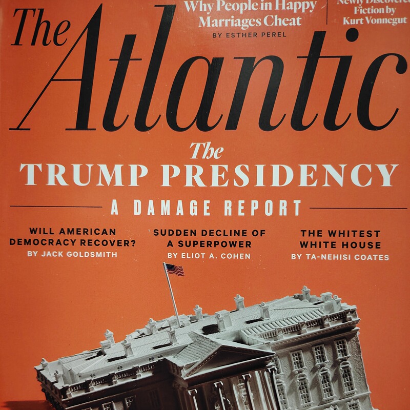 2 Issues Available】The Atlantic October 2023-2025 Original English Monthly Magazine Physical Edition