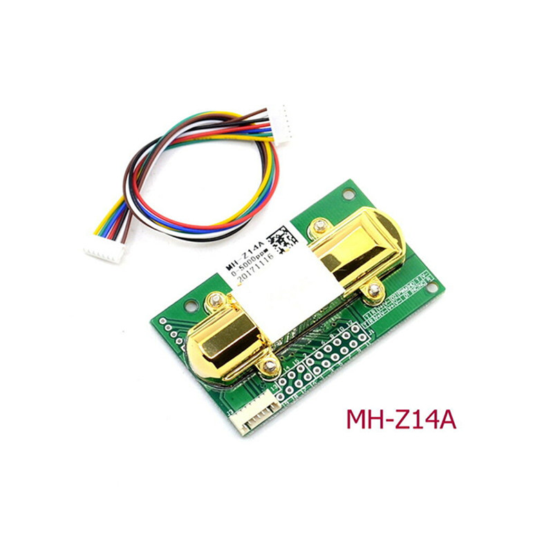 供应NDIR红外二氧化碳感测器模块 MH-Z14A 串口PWM 0-5000ppm现货