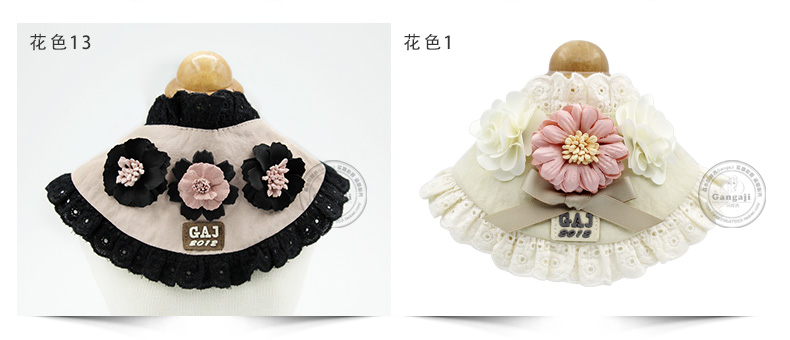 [Gangaji Gangaji] giản dị tinh tế chất lượng con chó cưng Teddy gấu cổ áo phụ kiện quần áo - Quần áo & phụ kiện thú cưng quần áo chó mèo