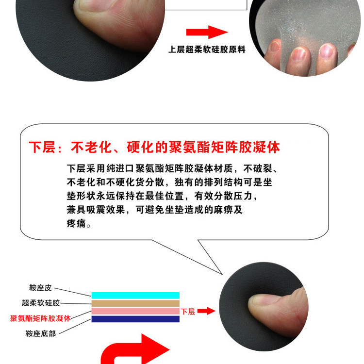 Selle de vélo Mountain Bike VELO - Ref 2352428 Image 8