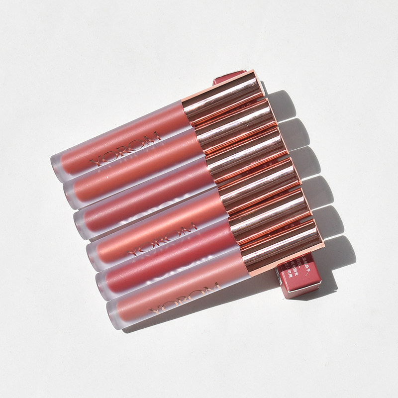 Air Lip glazed velvet matt fog surface lipstick Persistent White Affordable students waterproof without a cup of color