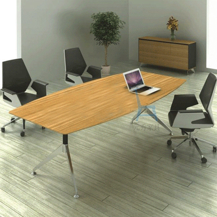 Shanghai office furniture conference table fashion simple negotiation table strip board conference long table creative conference table
