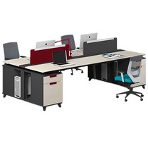 Shanghai office furniture staff desk 46-person combination fashion staff desk and chair simple modern new custom