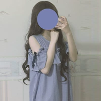Mùa hè mới 2019 của phụ nữ phiên bản Hàn Quốc của cô gái sọc quây váy xòe váy dài - Váy eo cao váy chiết eo