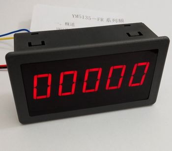 Special Tachometer and Frequency Meter for Excavators, Diesel Engines, and Harvesters, with Two-Wire Sensor Modification Ym5135Fr