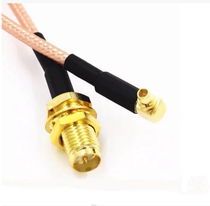 MMCX bends public head to SMA female head male pin switching line MMCX-JW transfer RP-SMA-K extension cord
