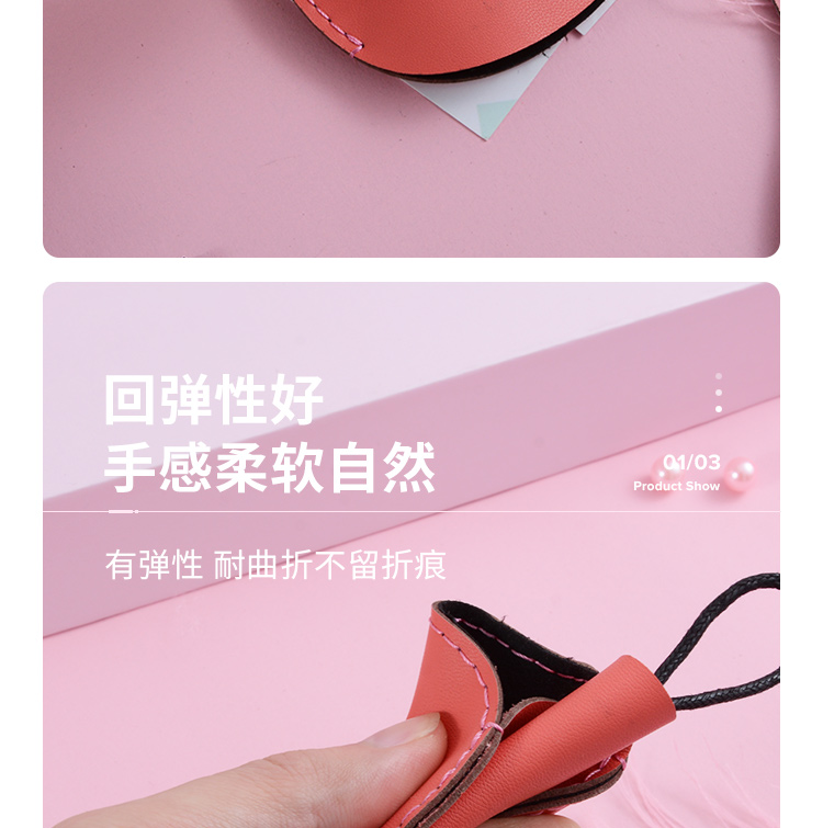Little Monster car key bag nữ đơn giản sáng tạo kéo phim hoạt hình với công chúng Buick key điều khiển từ xa bao da - Trường hợp chính móc khóa túi mini