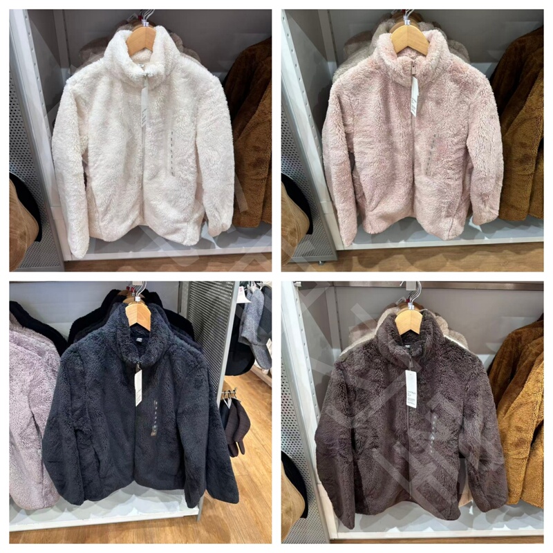 2025 Uniqlo Autumn New Women's Long Fleece Zip-Up Jacket Long Sleeve Coat 479611 2025 Uniqlo Autumn New Women's Long Fleece Zip-Up Jacket Long Sleeve Coat 479611