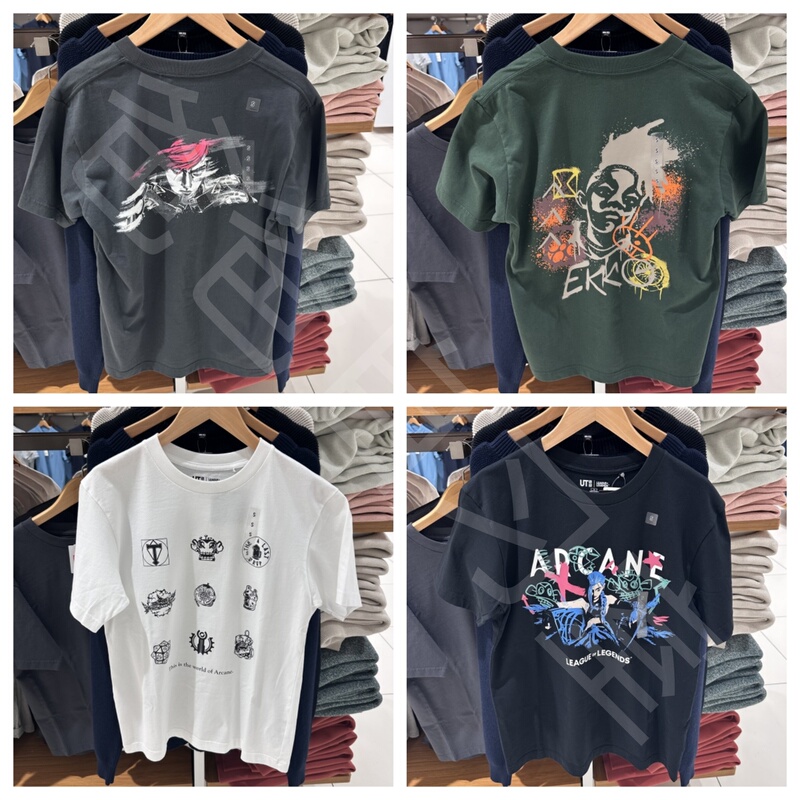 2025 Summer Unisex Ut League of Legends Print Crew Neck T-Shirt 477146