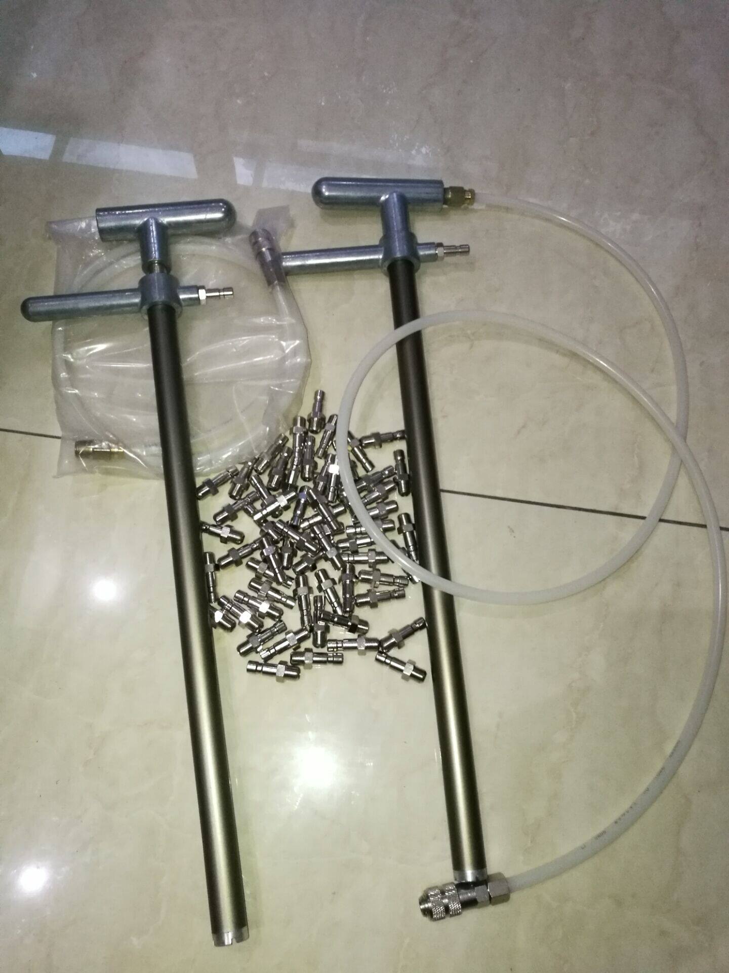 Manual grease gun SJB-50Z punch refueling gun air cylinder type grease gun oil cup refueling gun male oil nozzle