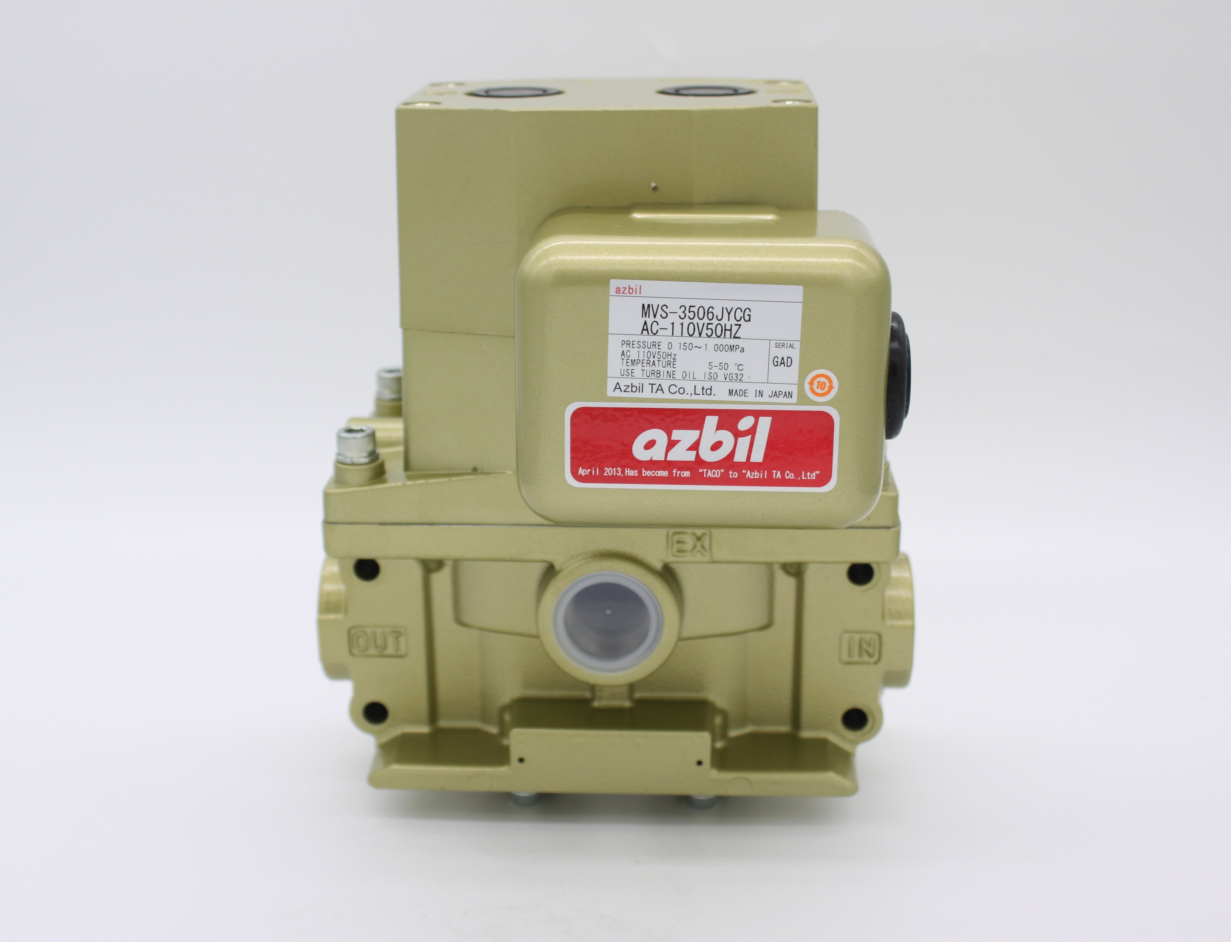 Original dress Japanese TACOO azbil MVS-3504 3506 3510 3514 3514 clutch duplex valve solenoid valve