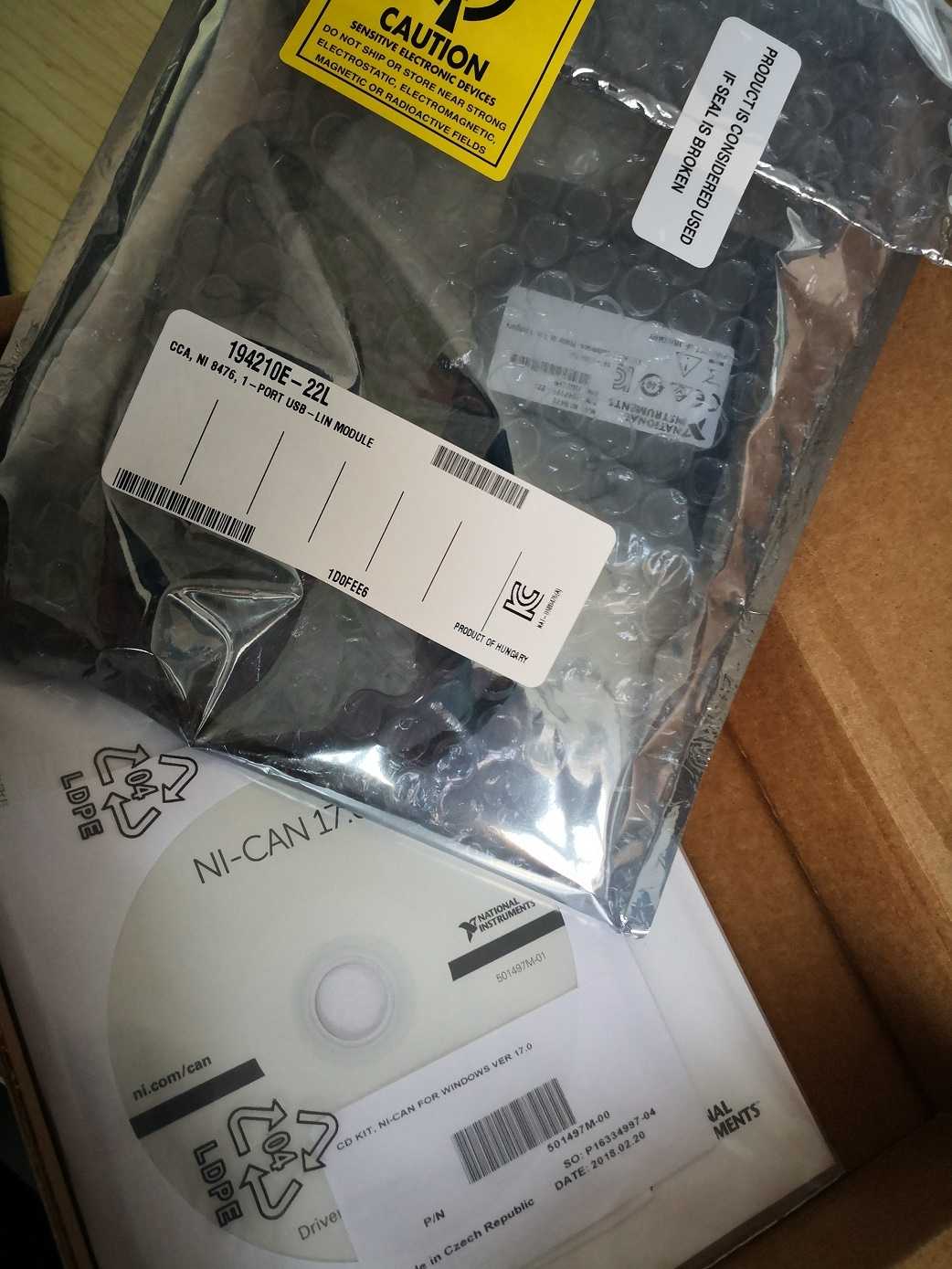 U.S. NI USB-8476 LIN 779794-01 New Original