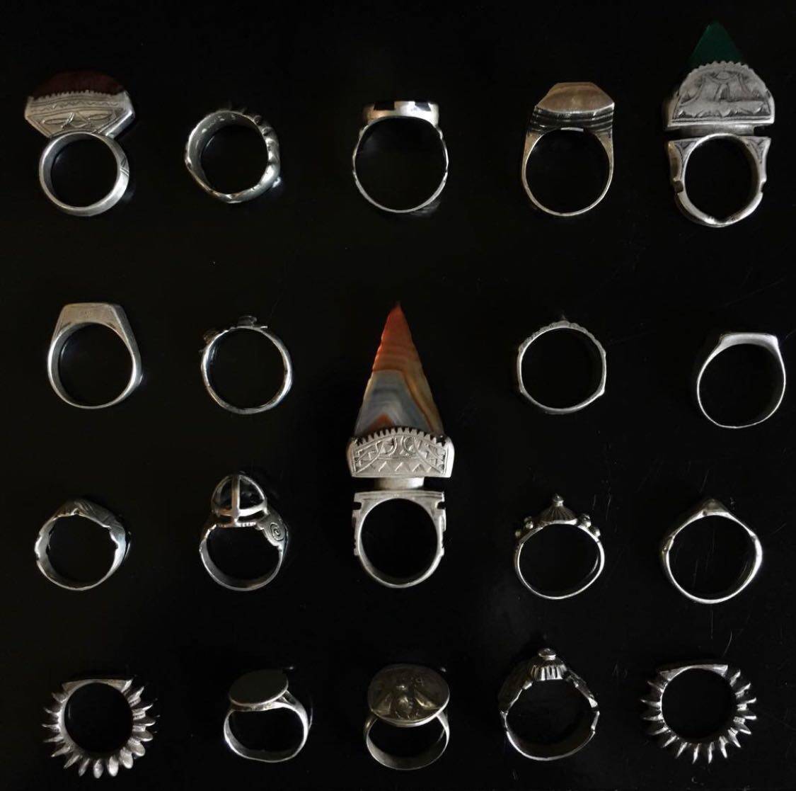 Morocco Antique Silver Ring Sahara