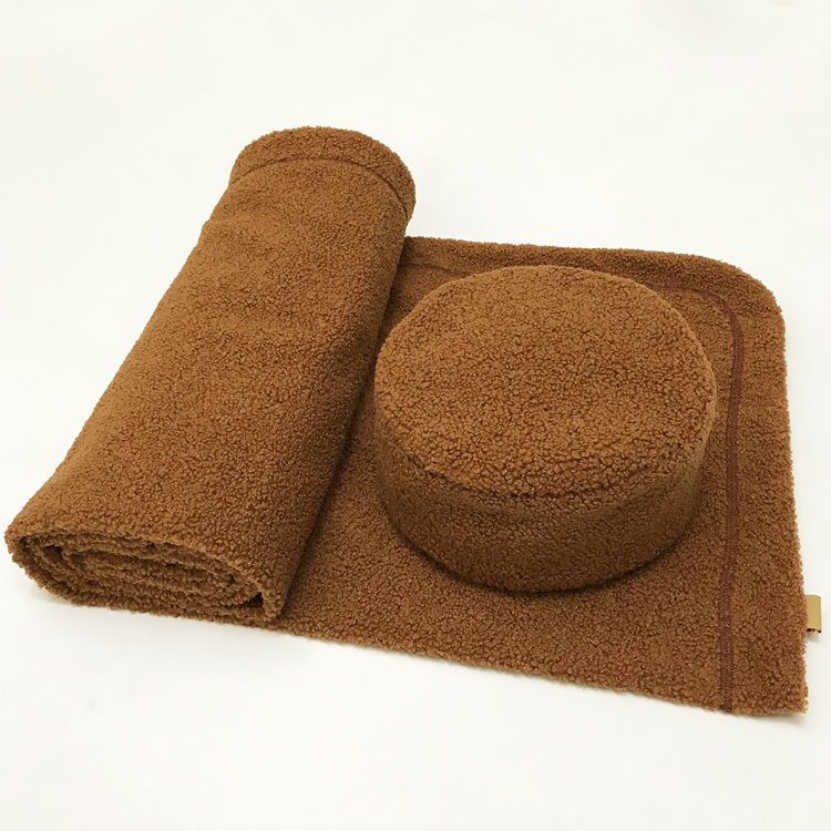 Meditation, Buddhist equipment, cotton-padded jacket, monk's clothing, cotton shoes, monk shoes, winter scarf, plush, warm scarf, monk hat set