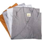 Fuhui Будда Монах Одежда для монахов Обувь для монахов Короткое платье Одежда для медитации в стиле дзен Летнее дышащее и впитывающее пот хлопковое длинное платье без пыли