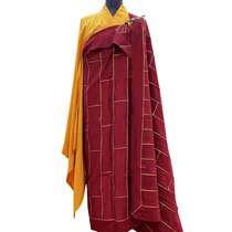 Monk robes monk robes pure robes seven robes precept robes Buddhist robes dharma robes tensilk dark flowers the master presides over the ancestral robes and cassocks