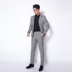 Bộ đồ theo phong cách retro của Anh Kawasawa cho nam hai bộ mùa thu mới của Hàn Quốc áo vest dạ nam Suit phù hợp