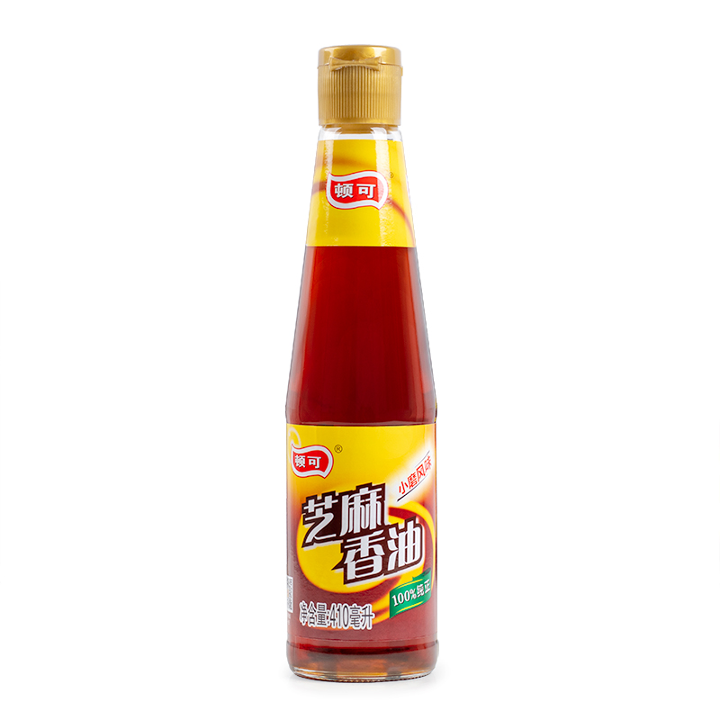 Dunke sesame sesame oil 100% pure 410ml small grinding flavor cold soup pure sesame oil