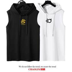 James Kobe Irving basketball uniform training sleeveless T hooded sweat-absorbent fitness sports Curry vest vest