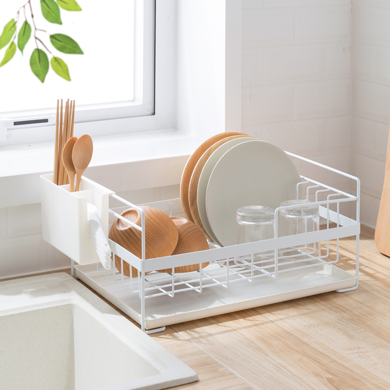 Nachuan household tableware drain rack simple dishes storage rack drying bowl drip rack dishes storage basket