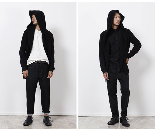 Riêng mùa thu và mùa đông nam Nhật Bản retro nam cũ thô thô áo len cardigan - Hàng dệt kim áo vest nam