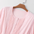 Ai Lusi Ting eo ngắn tay áo sơ mi nữ 2019 hè mới slim áo sơ mi DrawString phiên bản Hàn Quốc của áo cổ tròn - Áo sơ mi áo sơ mi nữ dài tay cá tính Áo sơ mi