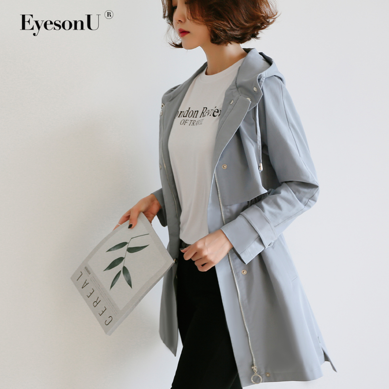 Trench pour femme EYESONU en Coton - Ref 3226848 Image 4