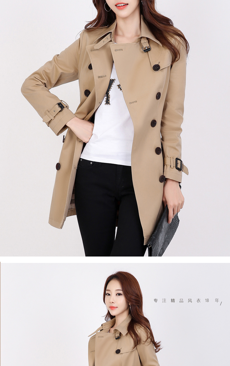 Trench pour femme EYESONU en Coton en Coton - Ref 3226347 Image 13