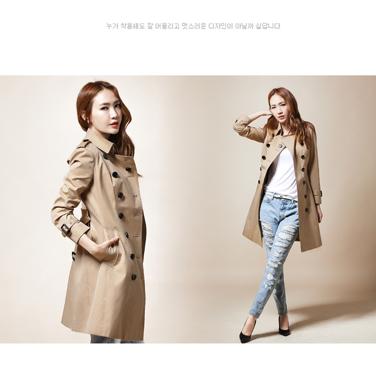 Trench pour femme EYESONU en Coton - Ref 3225856 Image 20