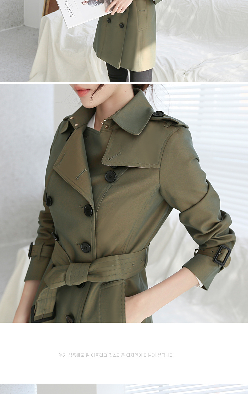 Trench pour femme EYESONU en Coton en Coton - Ref 3225633 Image 18