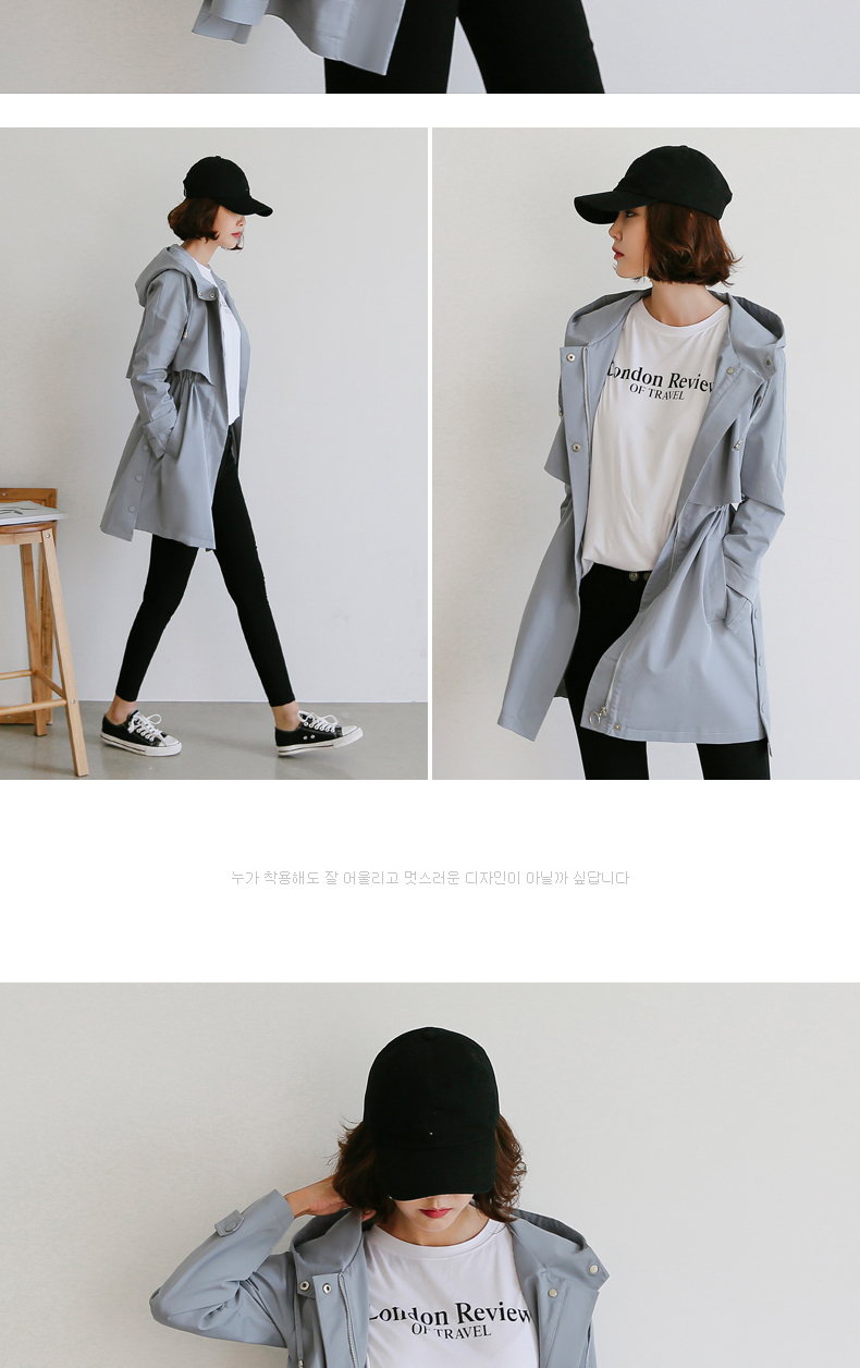 Trench pour femme EYESONU en Coton - Ref 3226848 Image 10