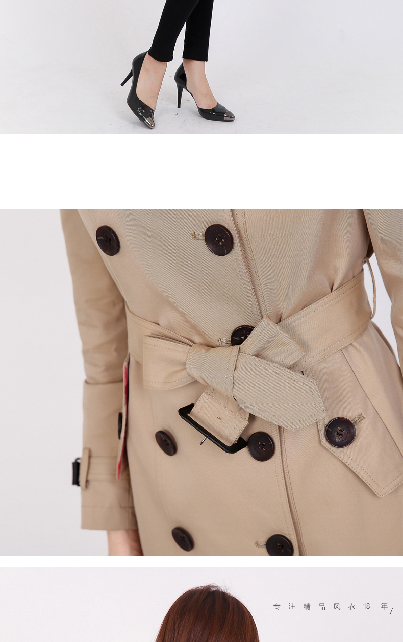 Trench pour femme EYESONU en Coton en Coton - Ref 3226347 Image 20