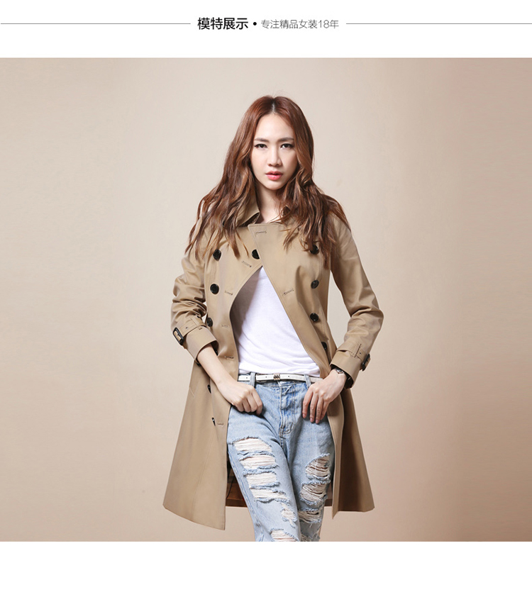 Trench pour femme EYESONU en Coton - Ref 3225856 Image 14