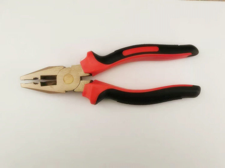 Explosion-proof wire pliers all copper vise aluminum bronze explosion-proof pliers explosion-proof wire pliers 6 8 inches (200mm)