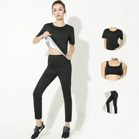 Черный бюстгалтер, штаны, короткий рукав