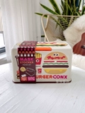 Япония купить бургер Conx Burger Conx Dust Dust Box Box для хранения 60 кусочков