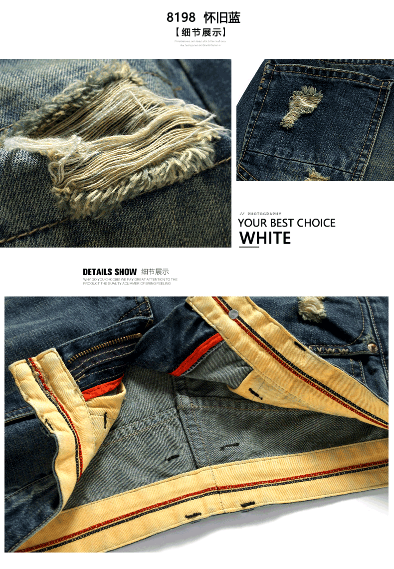 Kích thước lớn lỏng quần denim quần short nam mùa hè phần mỏng quần nam thẳng cộng với phân bón tăng ống túm năm quần shop quần áo nam