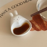 Милый кролик для домашнего использования, керамическая универсальная посуда, палочки для еды