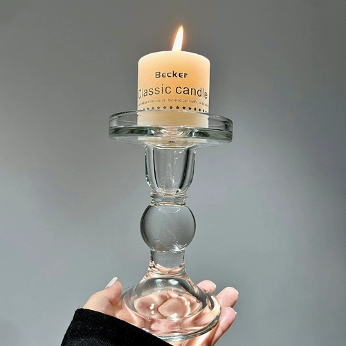 Стеклянный ретро декор для домашнего использования, аромотерапия, свеча, французский ретро стиль